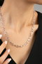 Heliophilia Silver CK9328 Collar de Metal Plata